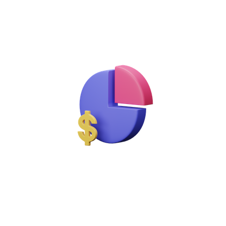 Pie Chart  3D Illustration