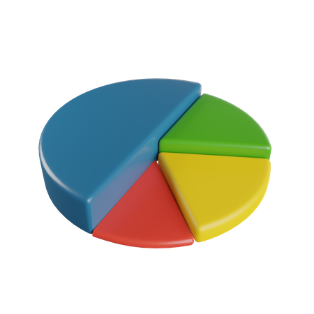 Pie Chart  3D Illustration