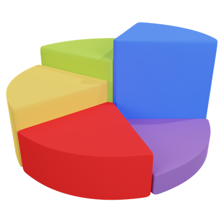 Pie Chart  3D Illustration