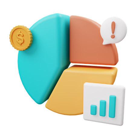 Pie-Chart  3D Illustration