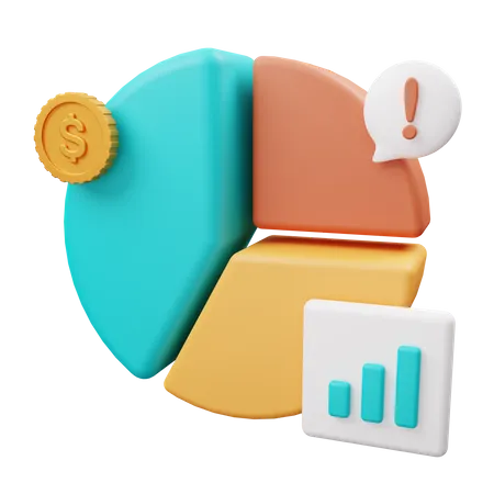 Pie-Chart  3D Illustration