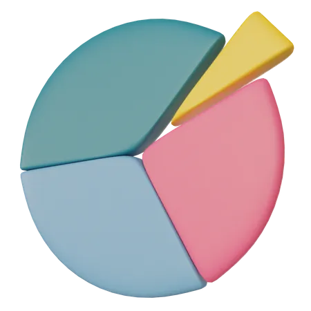 Pie Chart  3D Illustration