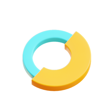 Pie Chart  3D Illustration