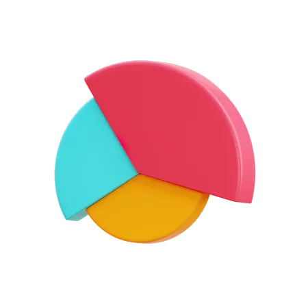 Pie Chart  3D Illustration