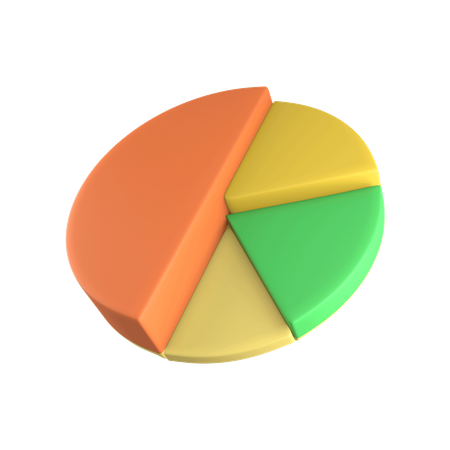 Pie Chart  3D Illustration