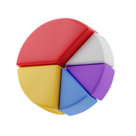 Pie Chart  3D Illustration