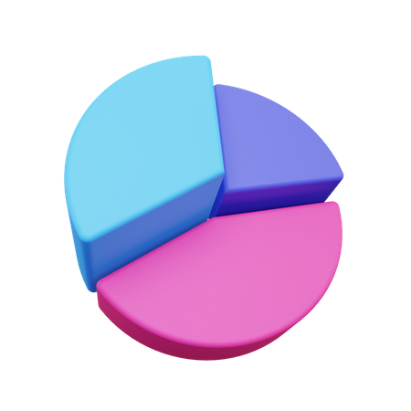 Pie Chart  3D Illustration