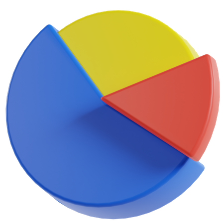 Pie Chart  3D Illustration