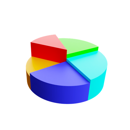 Pie Chart  3D Illustration