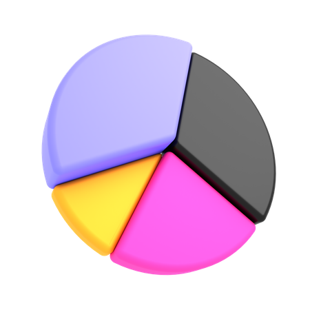 Pie Chart  3D Illustration