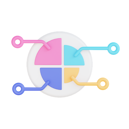 Pie Chart  3D Illustration