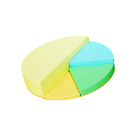 Pie Chart 3D Illustration