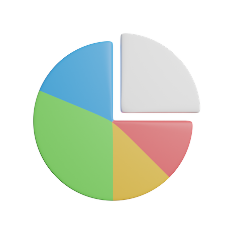 Pie Chart 3D Icon