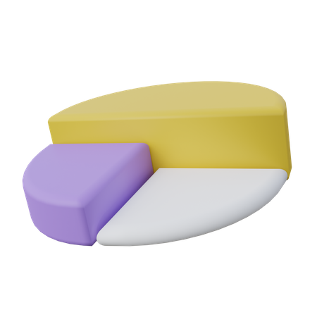 Pie chart 3D Icon