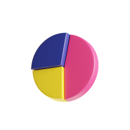 Pie Chart  3D Icon