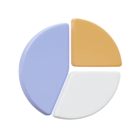 Diagramme circulaire  3D Icon