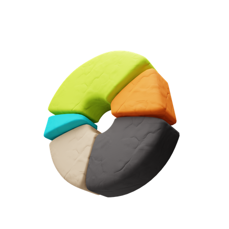 Pie Chart  3D Icon