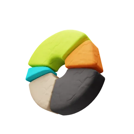 Pie Chart  3D Icon