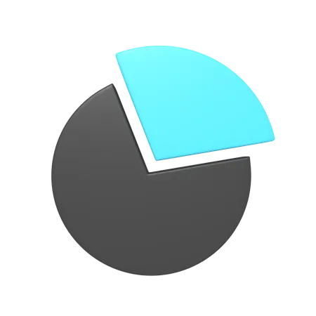 Icon Pie Chart Statistics Of 3 D Rendering 3D Icon