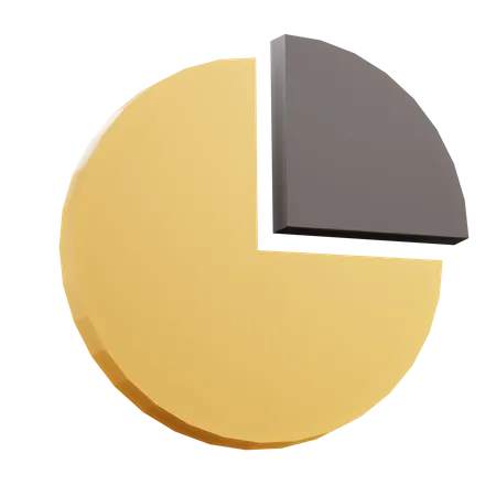 Pie Chart 3 D Illustration 3D Icon