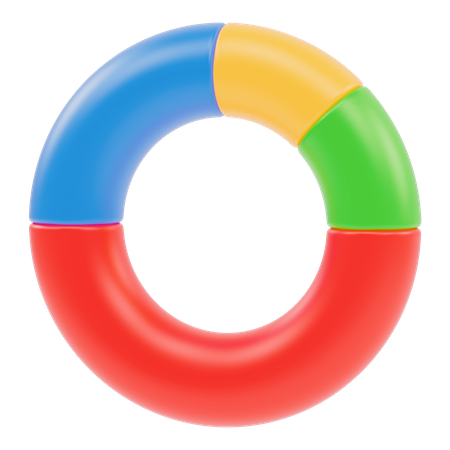 Diagramme circulaire  3D Icon