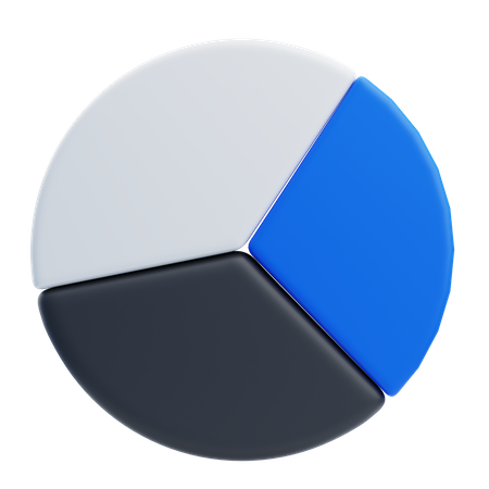 Pie Chart  3D Icon