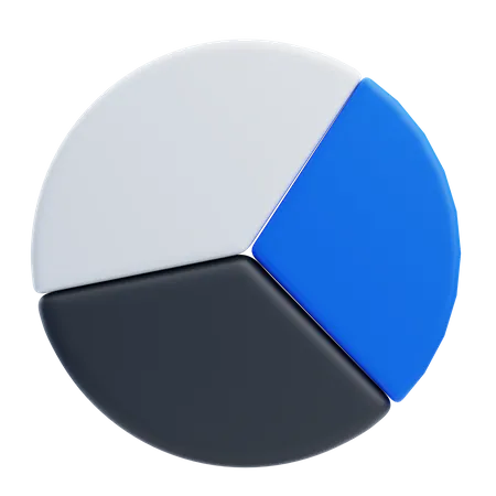 Pie Chart  3D Icon