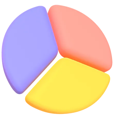 Pie Graph  3D Icon