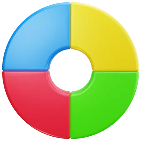 Pie Graph  3D Icon