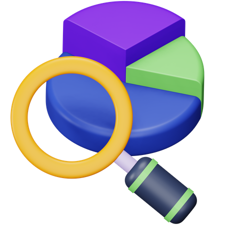 Pie Graph  3D Icon