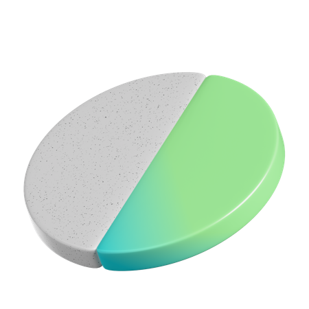 Pie Shape  3D Icon