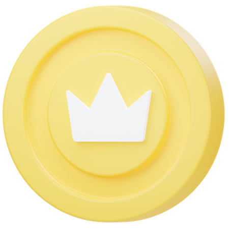 Pièce de monnaie  3D Icon