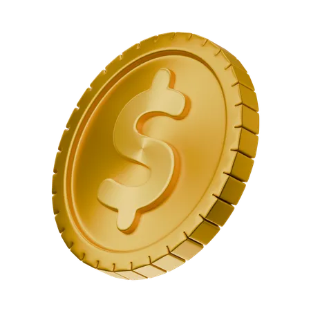 Pièce de monnaie  3D Icon