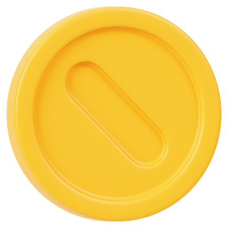 Pièce de monnaie  3D Icon