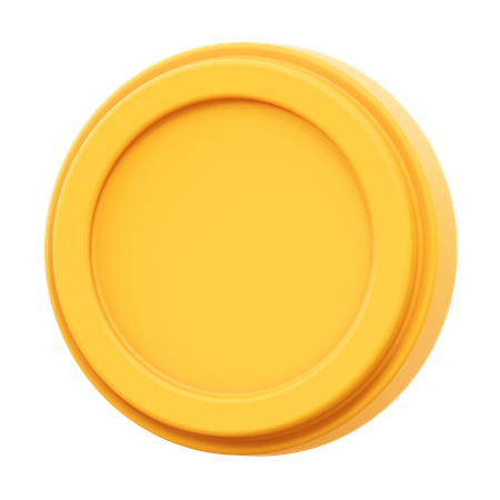 Pièce de monnaie  3D Icon