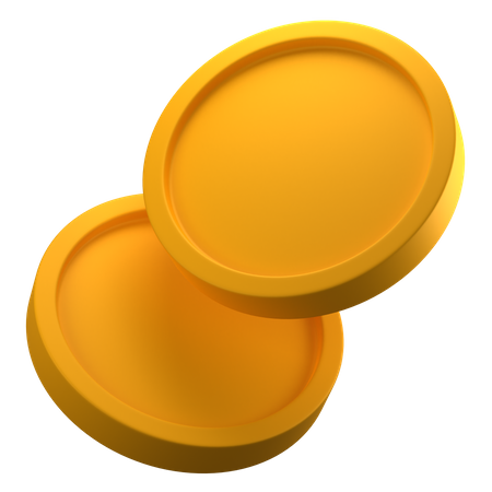 Pièce de monnaie  3D Icon