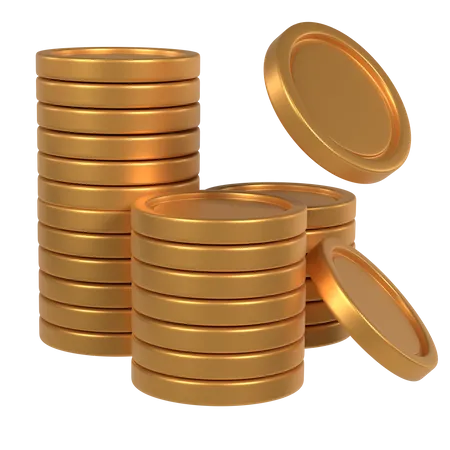 Pièce de monnaie  3D Icon