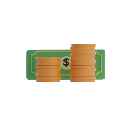 Pièce de monnaie  3D Icon