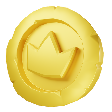 Pièce de monnaie  3D Icon