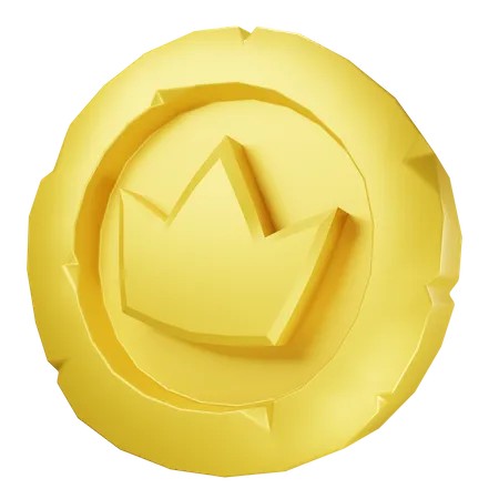 Pièce de monnaie  3D Icon