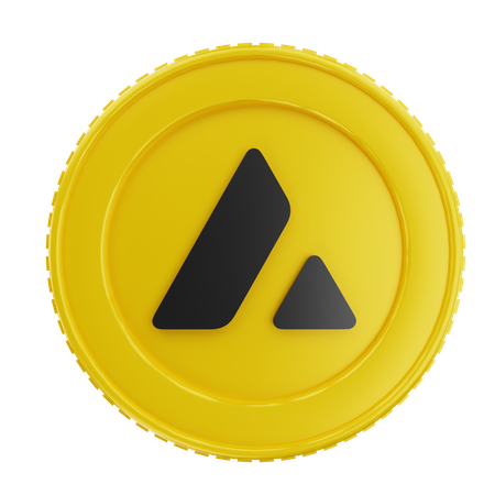 Pièce d'or avalanche  3D Icon