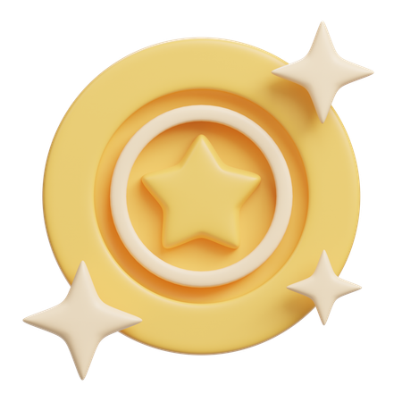 Pièce de monnaie  Icône 3D