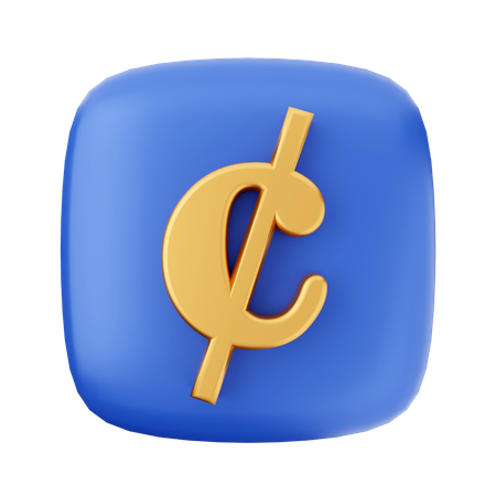 Pièce de monnaie  3D Icon