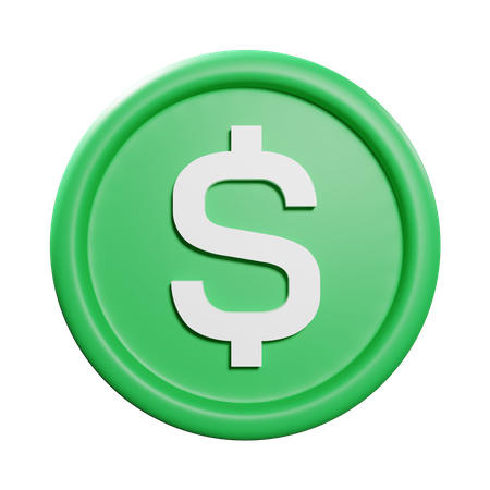 Pièce de monnaie  Icône 3D
