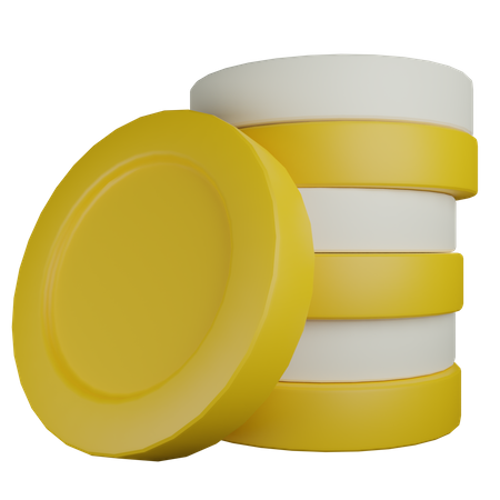 Pièce de monnaie  3D Icon