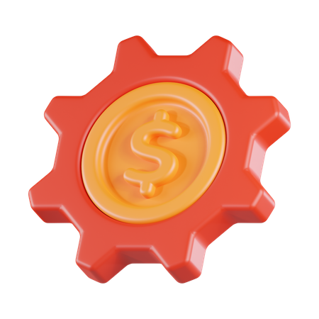 Pièce de monnaie  3D Icon