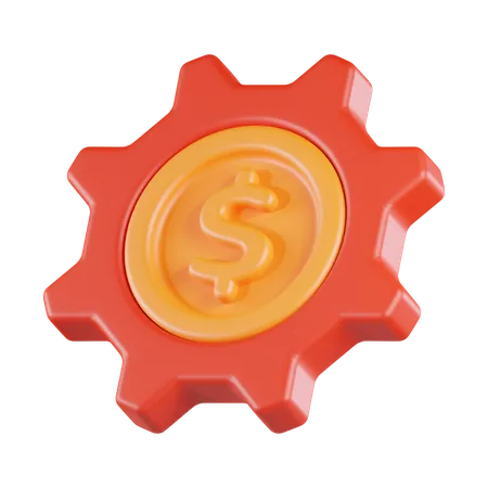 Pièce de monnaie  3D Icon