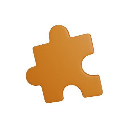 Pièce de puzzle  3D Icon