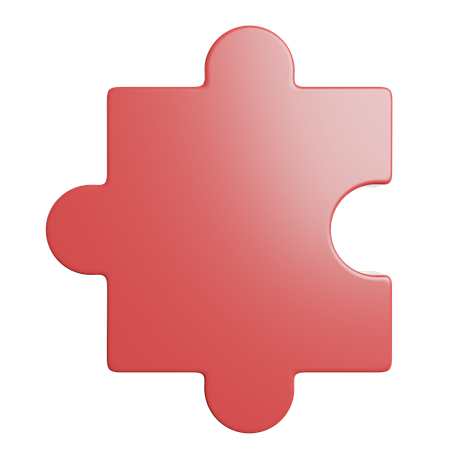 Pièce de puzzle  3D Icon