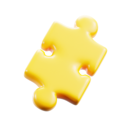 Pièce de puzzle  3D Icon